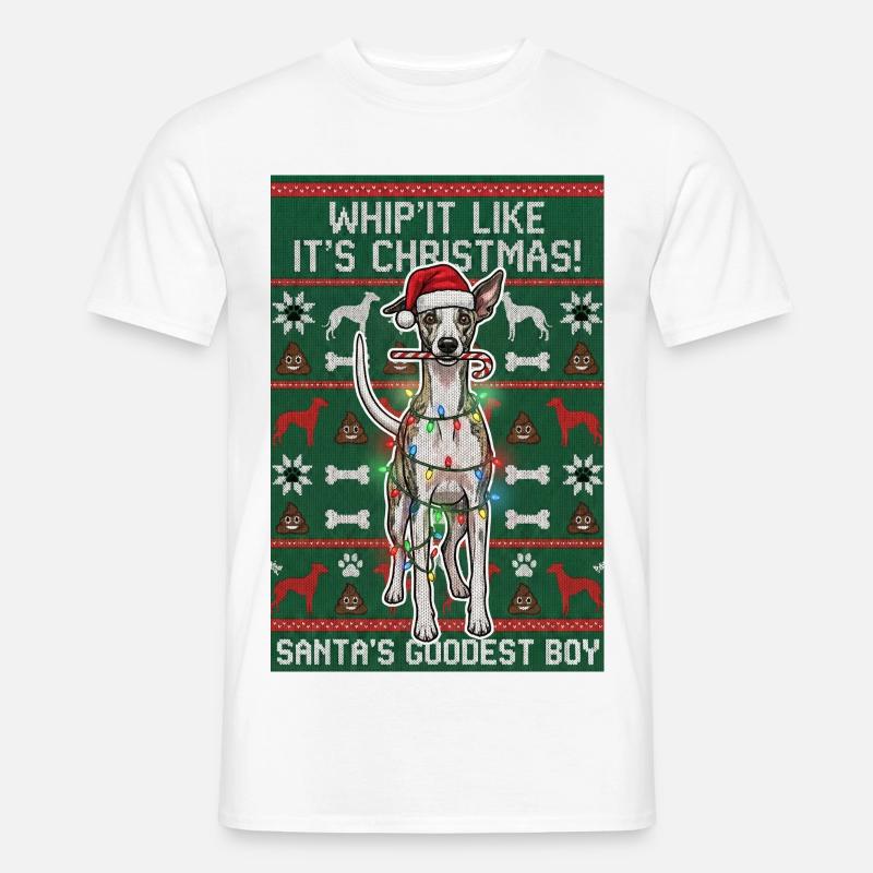 Whip'It Like It's Christmas FRONT Männer T-Shirt