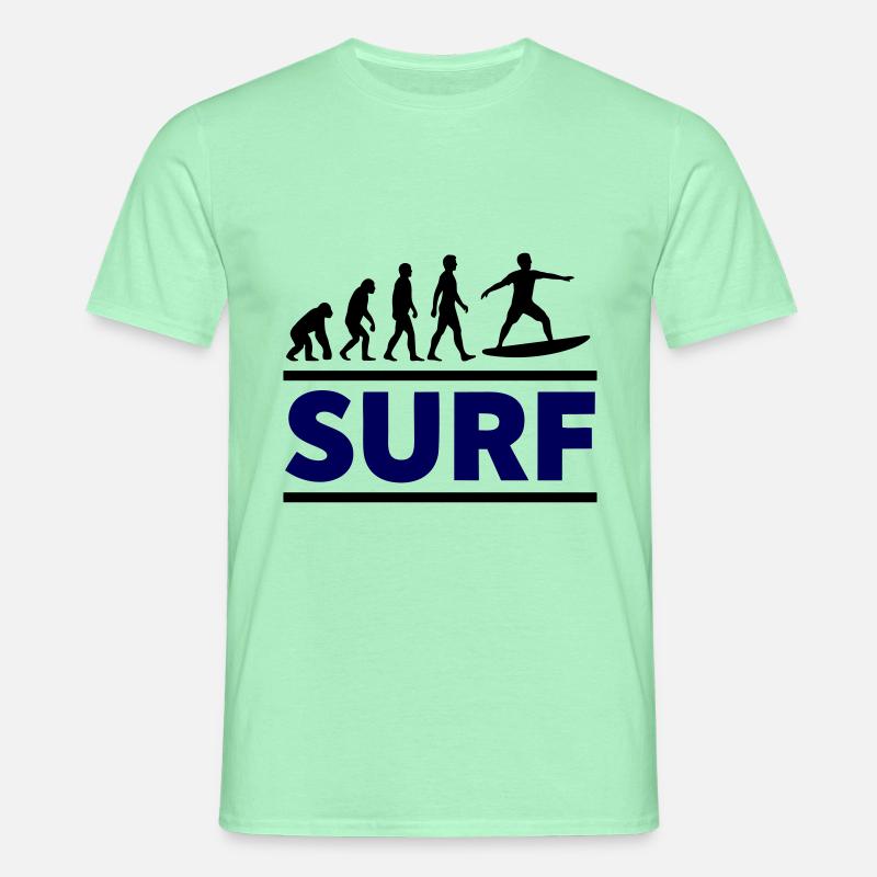 Surf Evolution - Men's T-Shirt - mint green