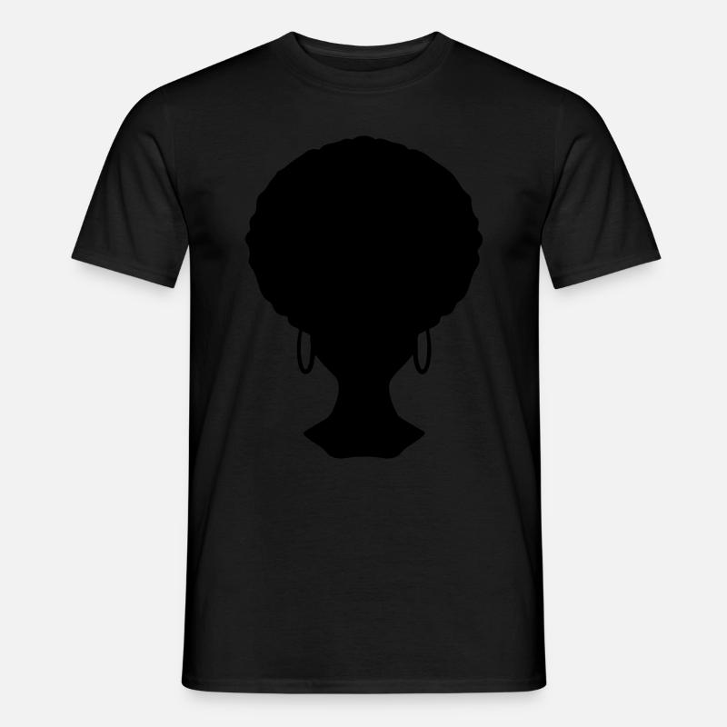 Afro Look Hairstyle Men’s T-shirt