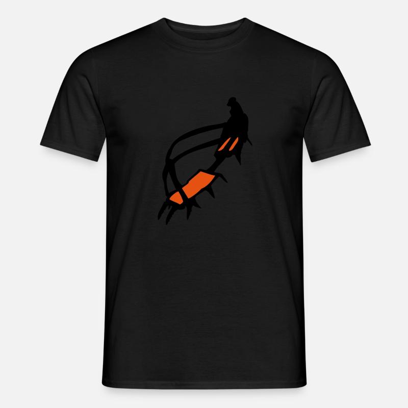 Crampons pour l'escalade de glace T-shirt homme