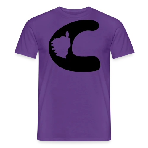 Lettre C Carte Corse - T-shirt homme