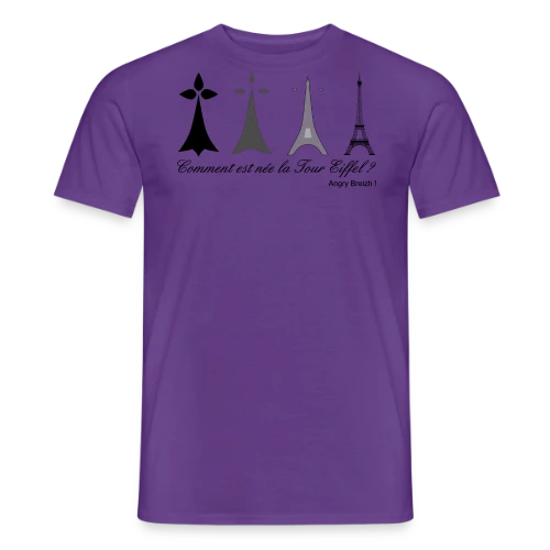 Évolution Tour Eiffel Bretonne - T-shirt homme