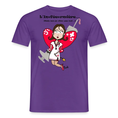 Inféermière Passionnée - T-shirt homme