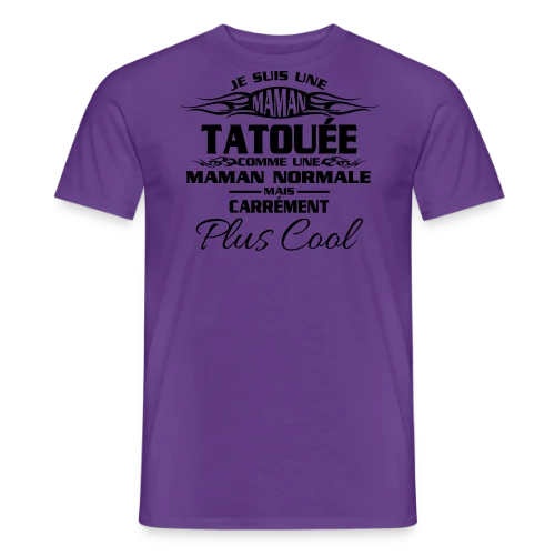 Maman Tatouée Tendance - T-shirt homme