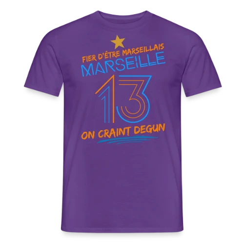 Fier Marseillais On Craint Degun - T-shirt homme