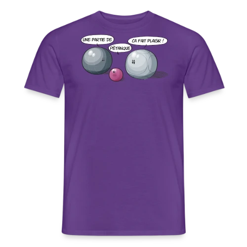 L'Esprit de la Pétanque : Jeu et Convivialité - T-shirt homme