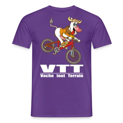 T-shirt Vache VTT : L'Aventure à la Campagne - T-shirt homme