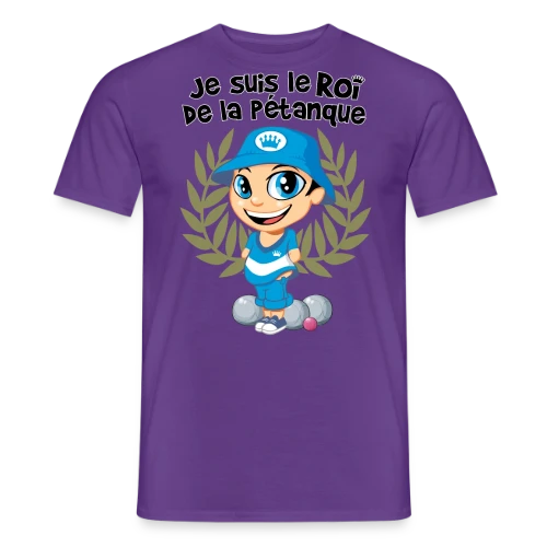 Roi de la pétanque - T-shirt homme