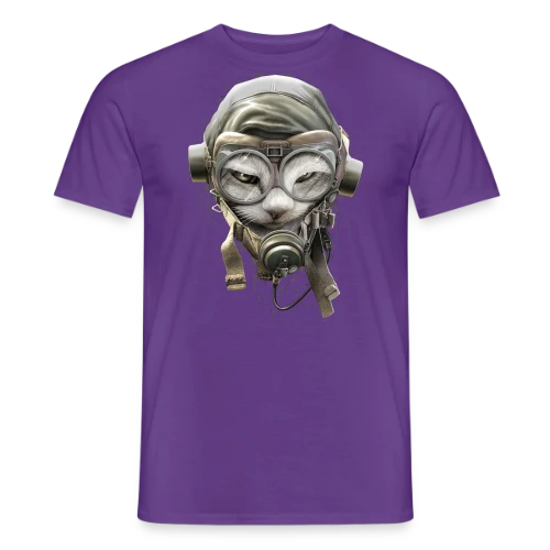 Chat Pilote Champion - T-shirt homme
