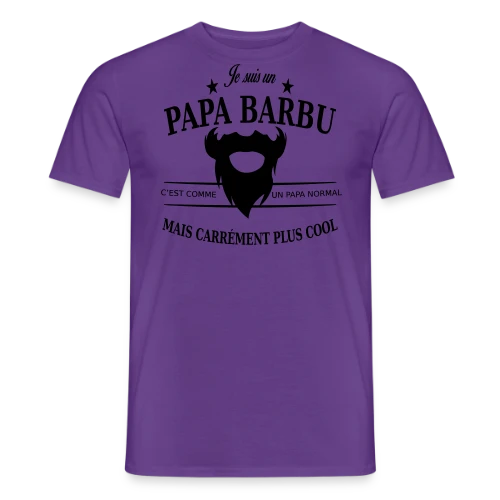 Papa Stylé Barbu - T-shirt homme