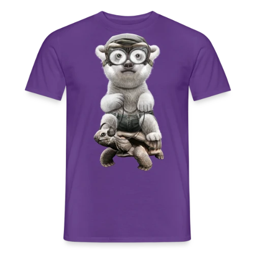 Tortue Polaire Aventureuse - T-shirt homme