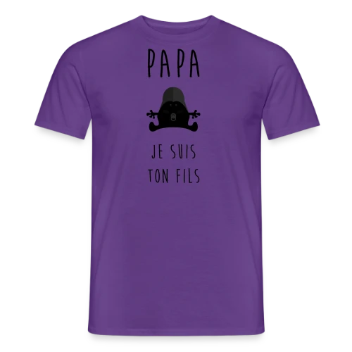T-shirt Iconique "Je suis ton père" - Cadeau Papa - T-shirt homme