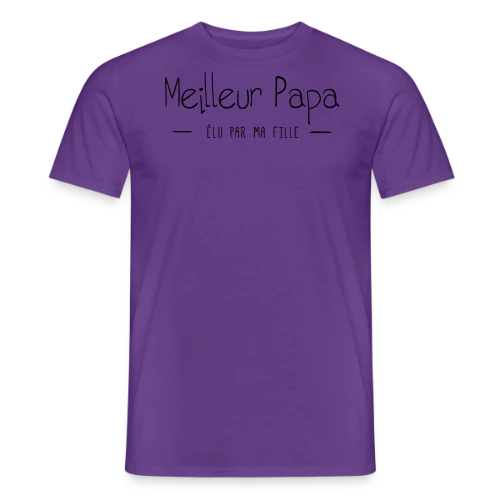 Le Meilleur Papa d'une Fille - T-shirt homme