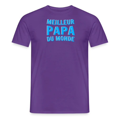 T-shirt "Meilleur Papa du Monde" - T-shirt homme