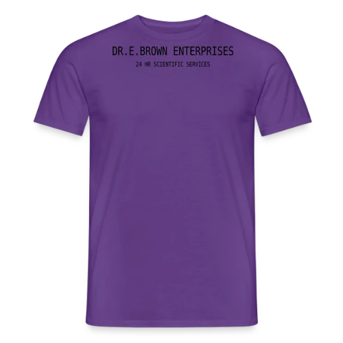 Dr. Brown : Architecte du Temps - T-shirt homme