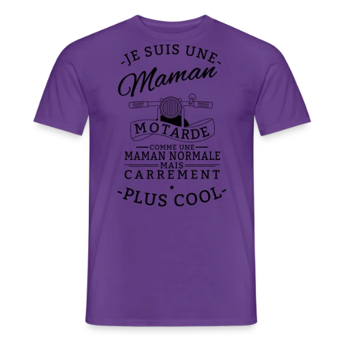 Maman Motarde : L'Asphalte au Coeur - T-shirt homme