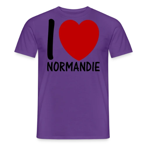 J'aime la Normandie - T-shirt homme