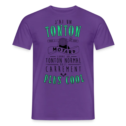 Mon Tonton Motard, le plus cool ! - T-shirt homme