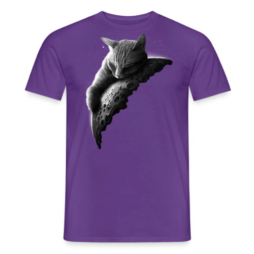 Mooncat : Le Chat de la Lune - T-shirt homme