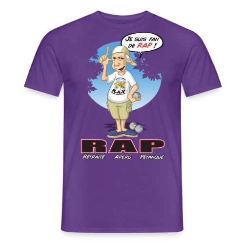 Retraite Idéale : Apéro & Pétanque à Volonté - T-shirt homme