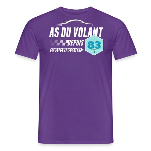T-shirt As du Volant 1983 - Légende de la Route - T-shirt homme