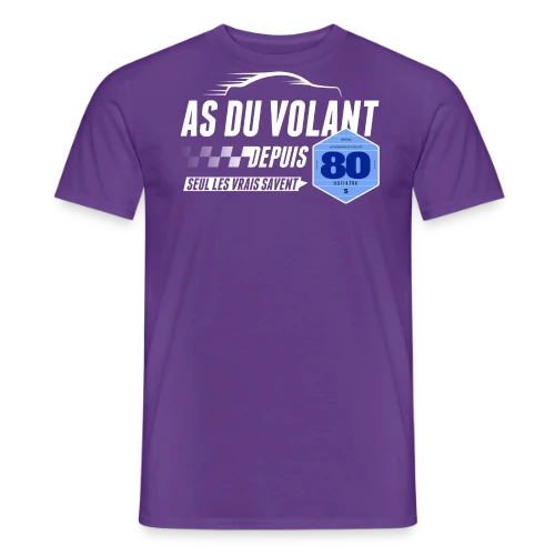 As du Volant depuis 1980 - T-Shirt Humoristique - T-shirt homme