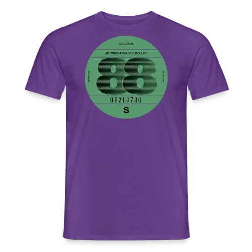 T-shirt "France 1988" | Automobile Rétro Vintage - T-shirt homme