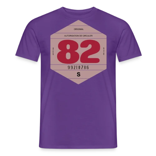 Voiture Rétro 1982 : L'Esprit Vintage Français - T-shirt homme