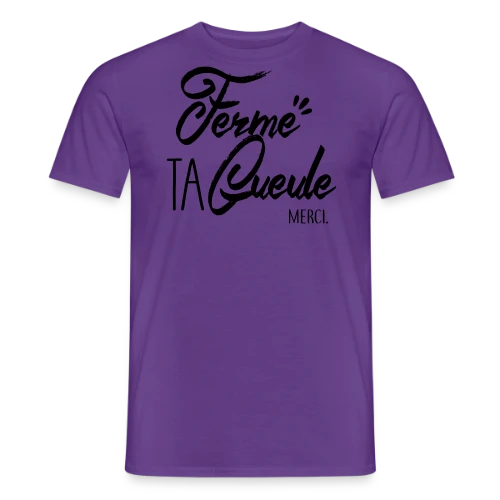 T-shirt Humour : Chut ! Message Subtil - T-shirt homme