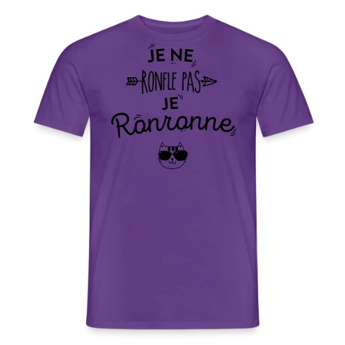 Je Ronronne - T-shirt homme