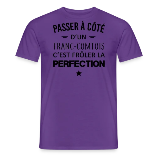 Franc-Comtois : Touchez la Perfection du Doigt - T-shirt homme