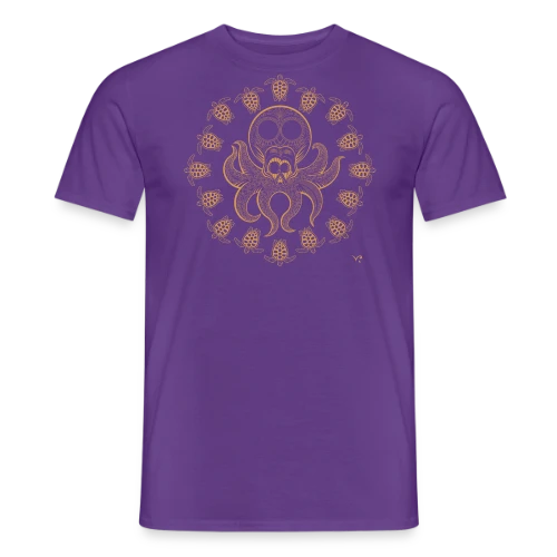 Crâne Poulpe - T-shirt homme