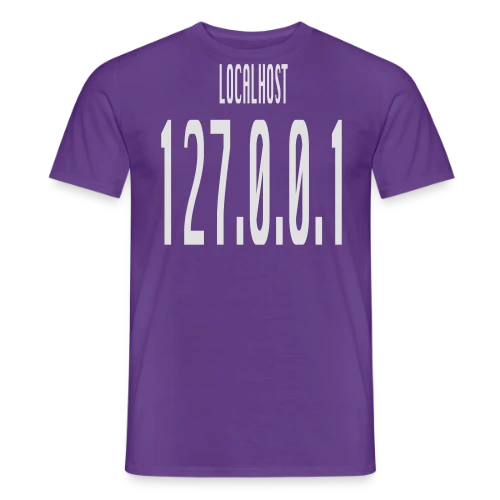 Localhost 127.0.0.1 - No Place Like Home pour Geek - T-shirt homme