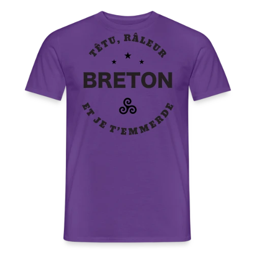 Breton Têtu et Râleur - T-shirt homme
