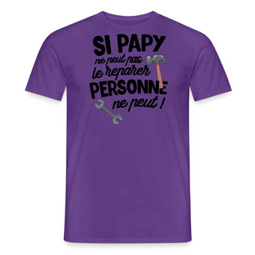 Super Papy Bricoleur - T-shirt homme