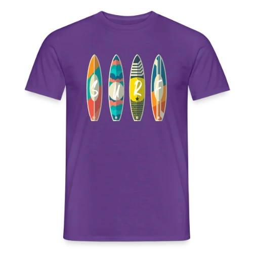 T-shirt Surf : Planche & Soleil | Idée Cadeau Jeunesse - T-shirt homme