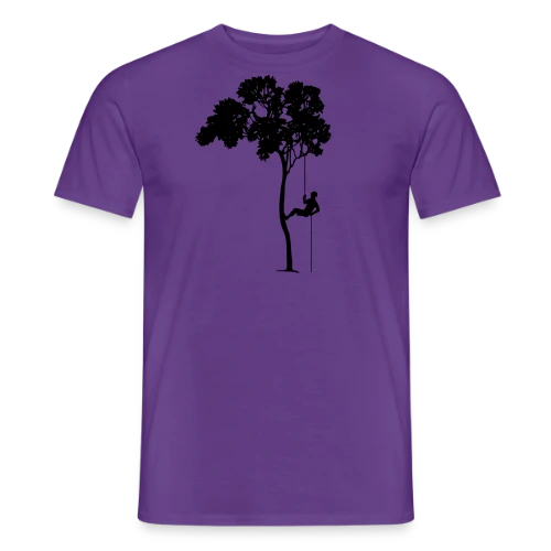 T-shirt Passion Grimpeur d'Arbre & Abseil - T-shirt homme