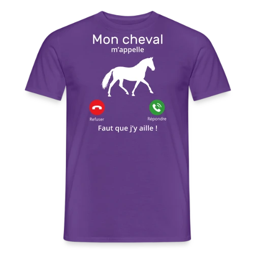 Mon Cheval M'appelle - T-shirt homme