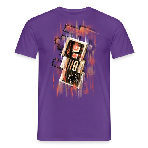 Manette Rétro Floue NES - T-shirt homme