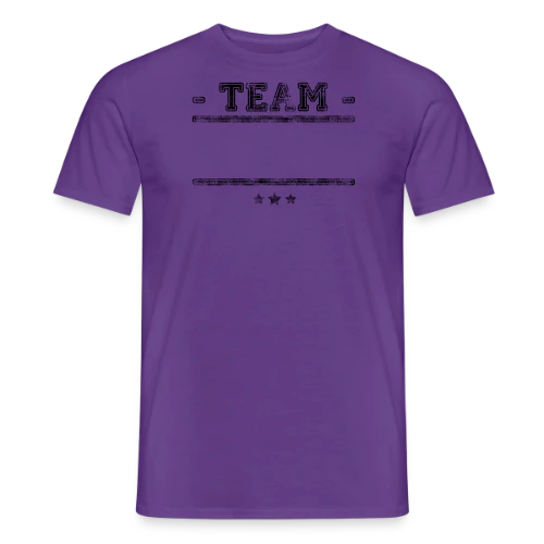 T-shirt Équipe Personnalisée : Votre Team Ici - T-shirt homme