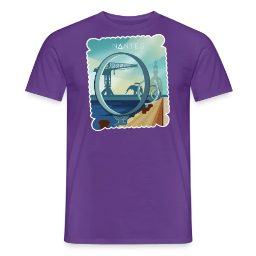 T-Shirt Ville de Nantes - Design Urbain - T-shirt homme