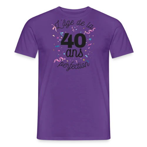 40 Ans : L'Âge de la Perfection - T-shirt homme