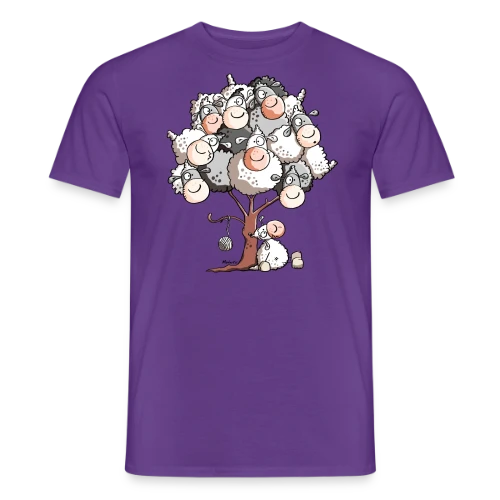 Petit Mouton Laineux Câlin - T-shirt homme