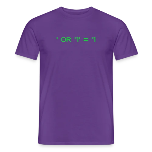 Hacker Pentest SQL Injection - Cybersécurité - T-shirt homme