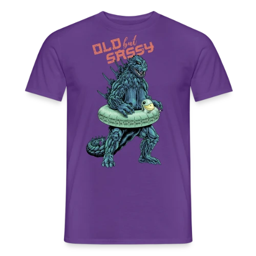 Vieux mais Culotté : Le Monstre Plouf ! - T-shirt homme