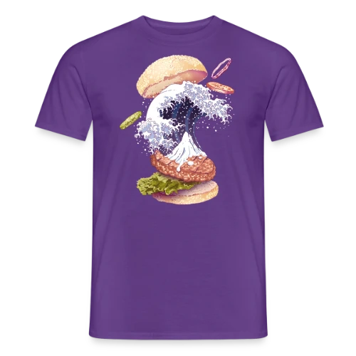 La Vague Gourmande de Kanagawa - T-shirt homme