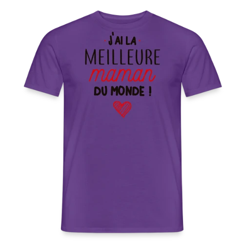 T-shirt La Meilleure Maman du Monde - T-shirt homme