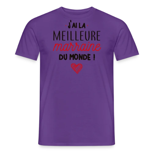 Ma Marraine, la Meilleure du Monde - T-shirt homme