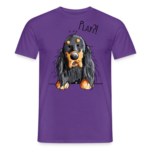 Gordon Setter Rigolo Style BD - T-shirt homme