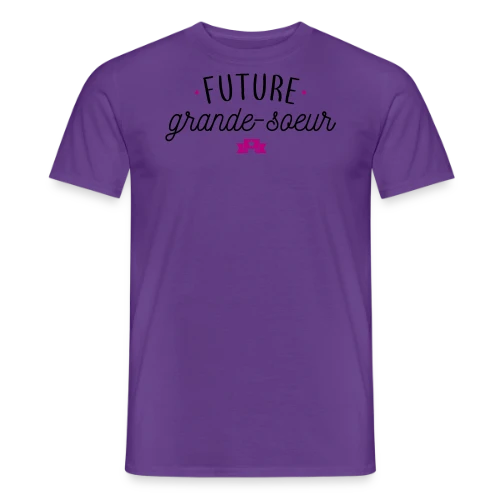 Future Grande Sœur : Annonce Originale & Cadeau Mignon - T-shirt homme